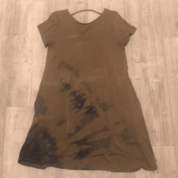 Christine Shirley Tie Dye Dress with Pockets - Picture 1 of 5